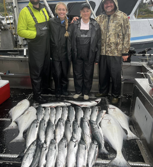 Sitka Alaska Fishing Haul